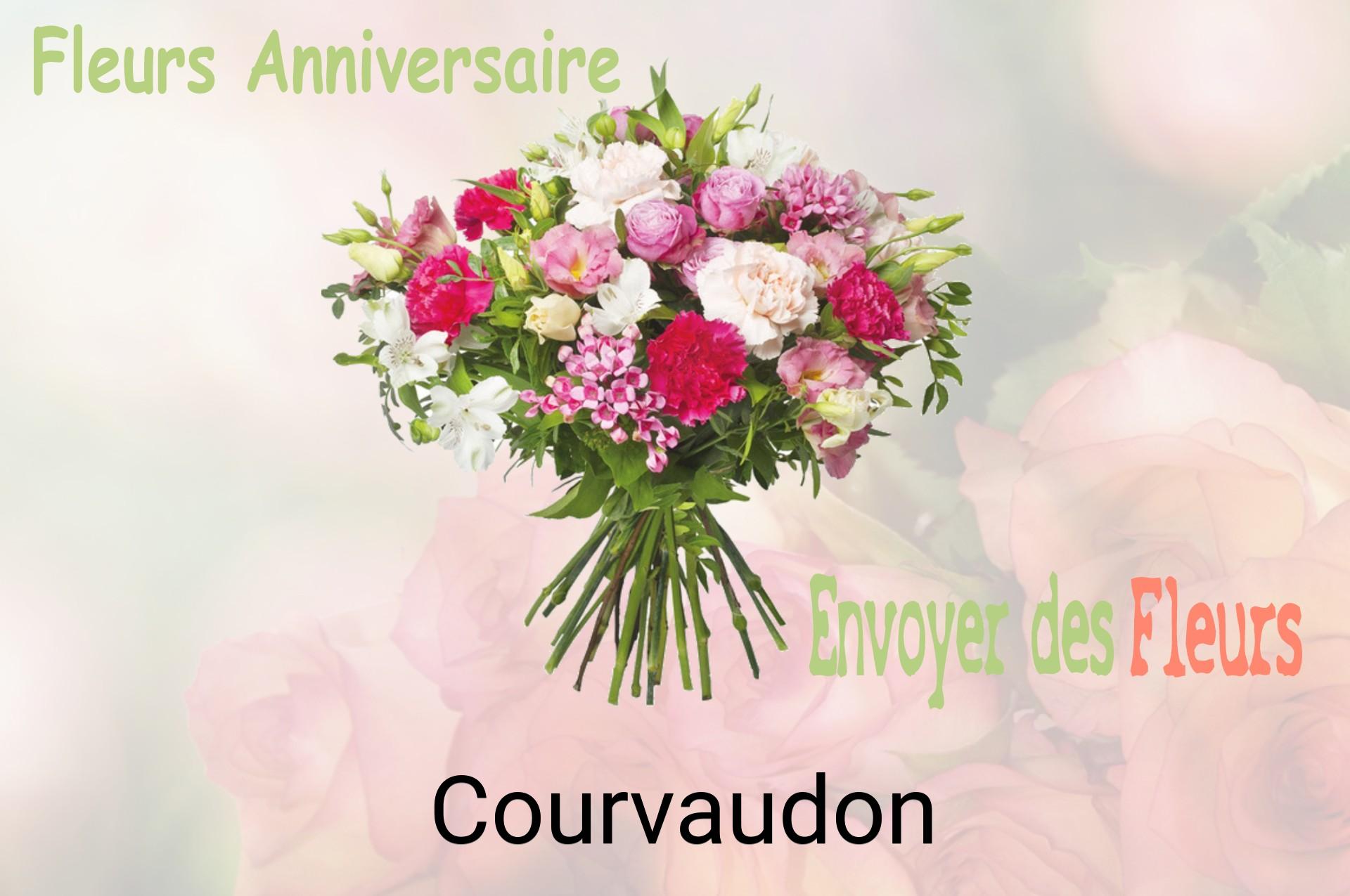 Bouquet de fleurs d’anniversaire livré à Courvaudon
